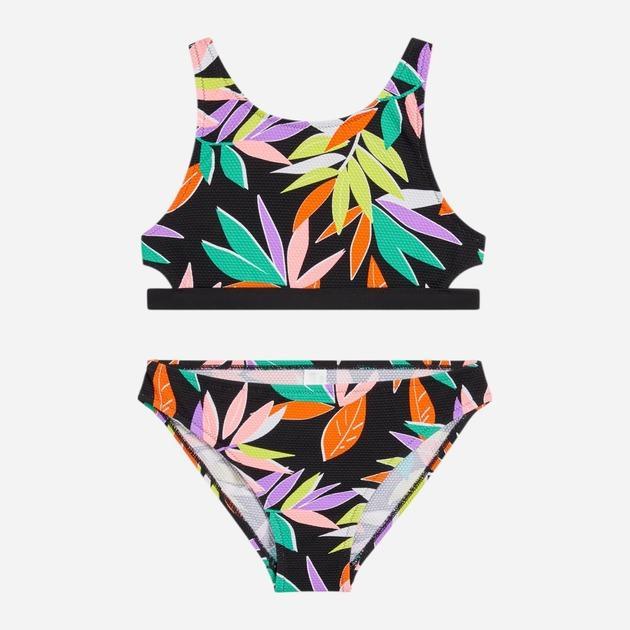 Купальник C&A 918780 принт 158-164 см Чорний