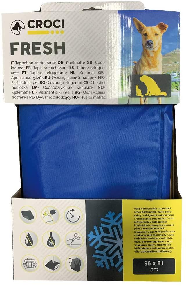 Килимок охолоджуючий для собак Croci Fresh 96x81 см Синій (1174438643) - фото 4