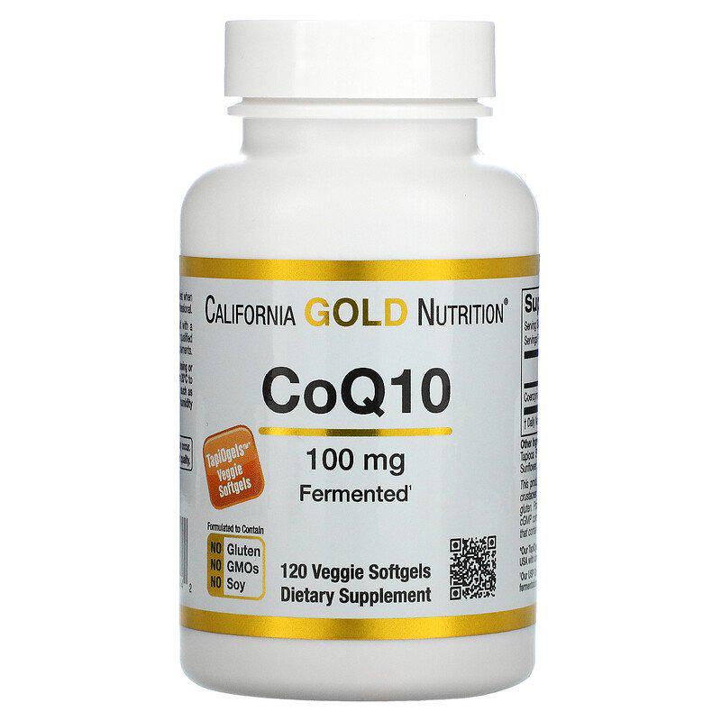 Коензим Q10 California Gold Nutrition CoQ10 100 мг 120 капсул (998110713)