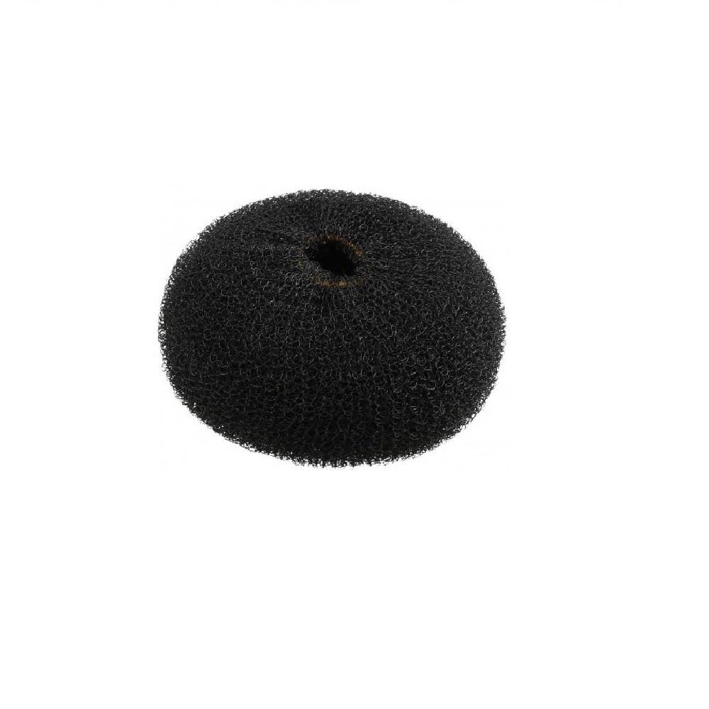 Валик для прически круглый Lussoni Hair Bun Ring 1 шт. 110 мм Black (1533677984)