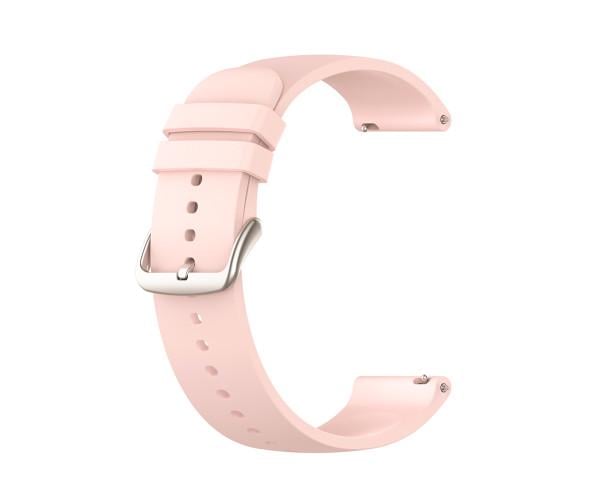 Ремешок Silicone для смарт-часов Mibro GT 46 мм/S1/Fit 44 мм 22 мм Розовый