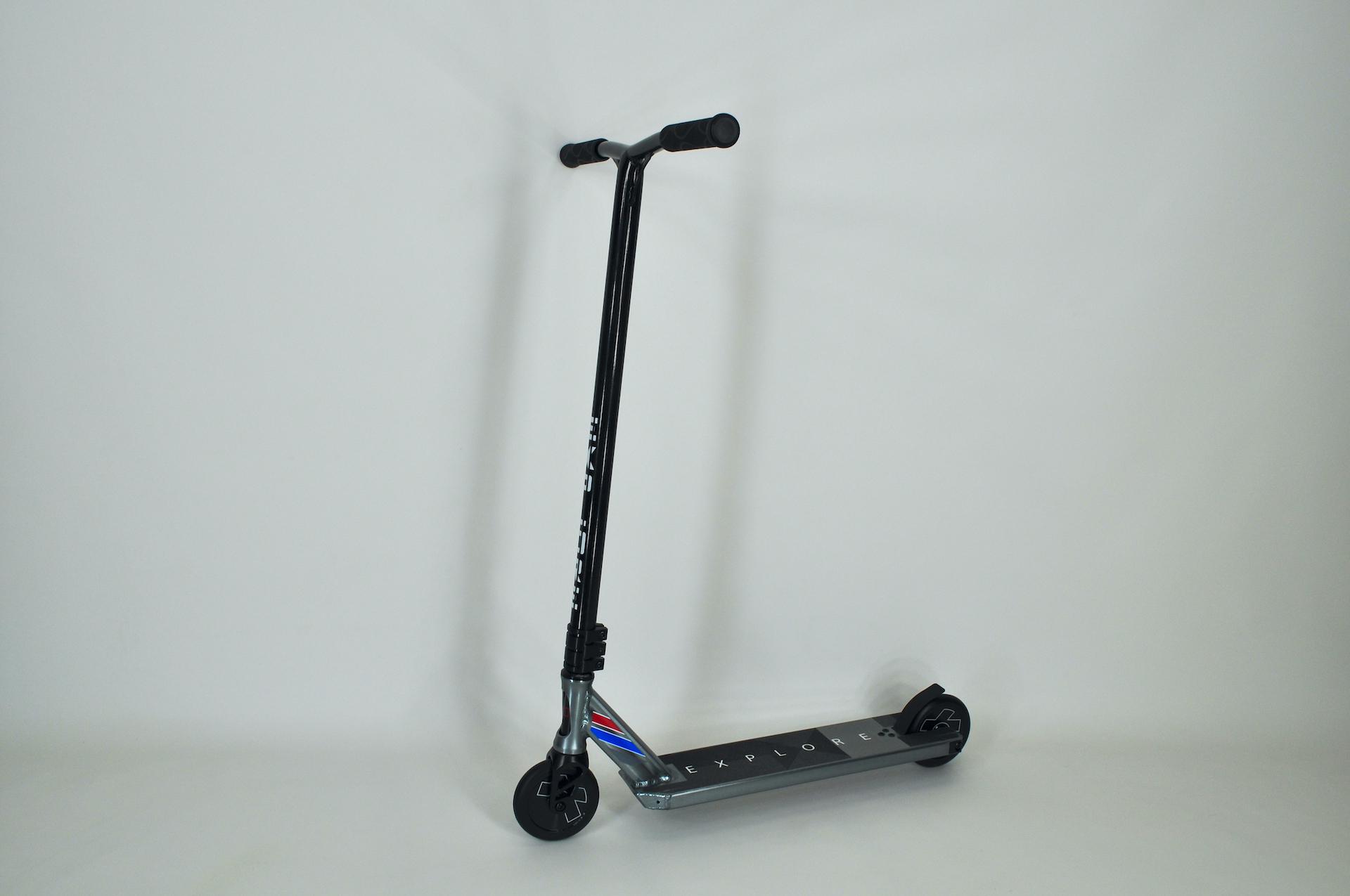 Самокат трюковий Explore Aston HIC + пеги Сірий - фото 2 Самокат трюковий Explore Aston HIC + пеги Сірий - фото 2