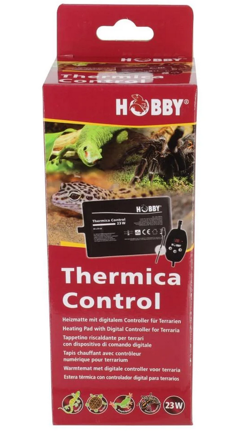 Мат нагревательный с контроллером водонепроницаемый Hobby Thermica Control 23W IP67 30x20 см (HB37126)