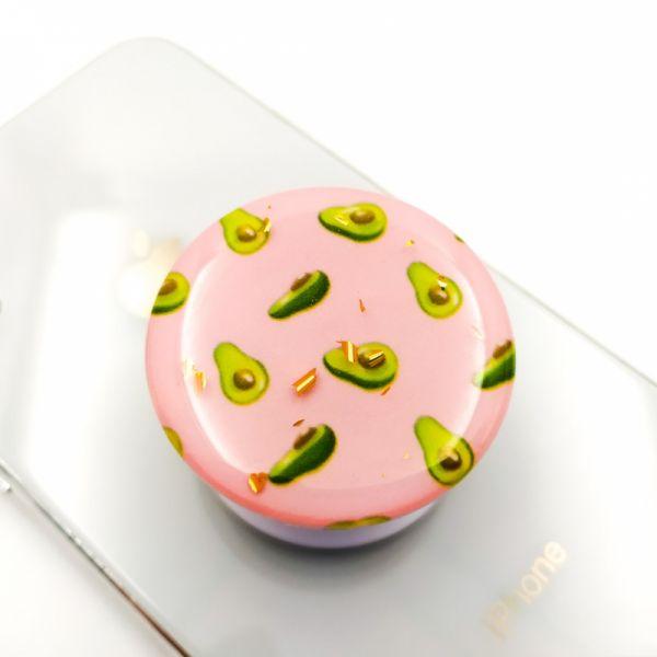 Держатель PopSocket Avocado glitter (22565) - фото 2