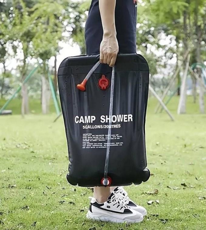 Туристичний душ Camp Shower портативний переносний 20 л Чорний (2104618606) - фото 10 Туристичний душ Camp Shower портативний переносний 20 л Чорний (2104618606) - фото 10