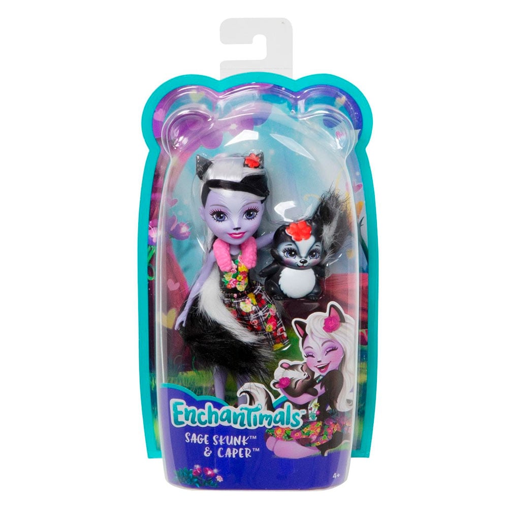 Кукла Enchantimals Скунсик Сейдж