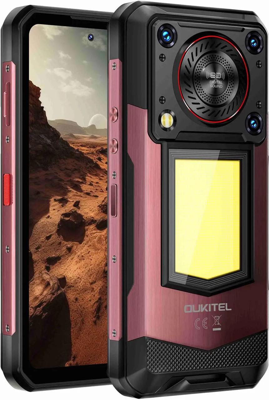 Смартфон Oukitel WP56 5G 12/512 Гб Global Version Red (2751694119) - фото 4 Смартфон Oukitel WP56 5G 12/512 Гб Global Version Red (2751694119) - фото 4