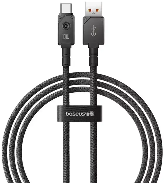 Кабель BASEUS Unbreakable Series Fast Charging Cable USB to Type-C P10355801111-00 100W 1 м Black