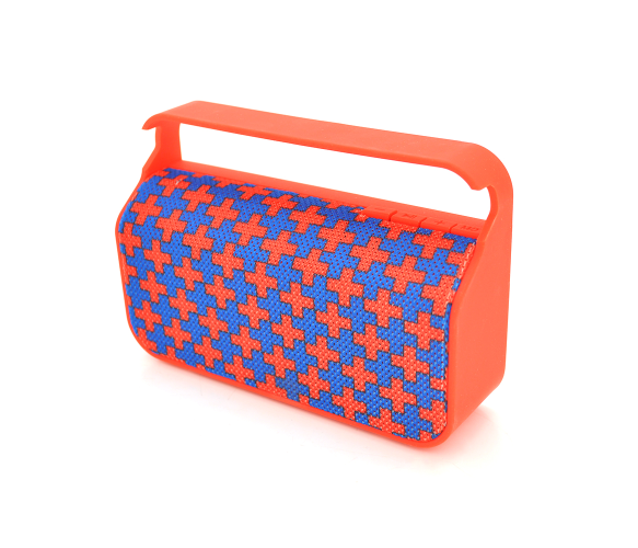 Портативная колонка VOLTRONIC T4 3W 90 dB 600 mAh BL 4.1 Blue/Red (YT-BTS-T4-03315-Bl-red)