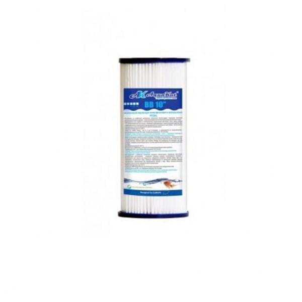 Картридж для води Aquakut FCCEL ВВ 10" 4 1/2" поліестеровий багаторазовий (104-237)