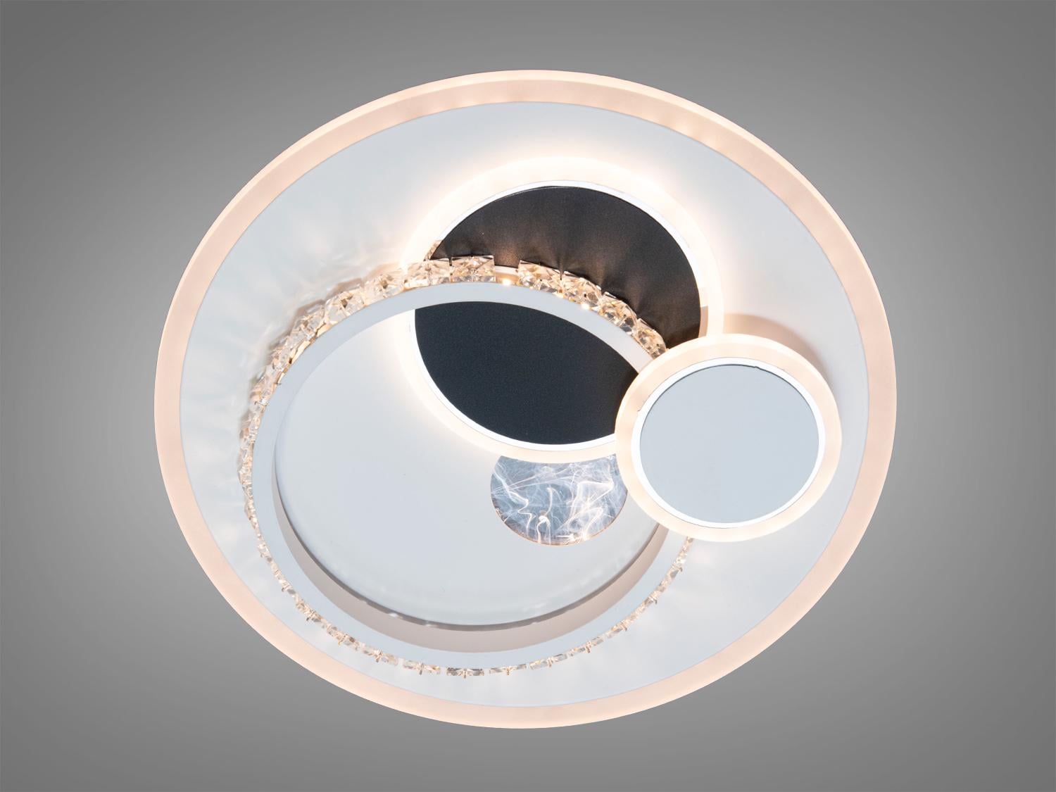 Светильник светодиодный 52 Вт Белый/Черный (12143)