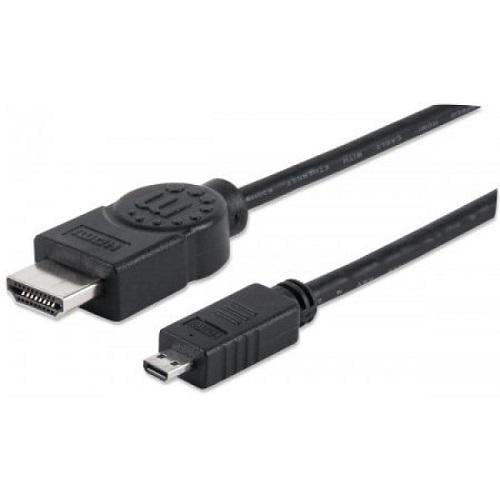 Кабель Manhattan HDMI M-Micro M 324427 2 м Black (11314996)