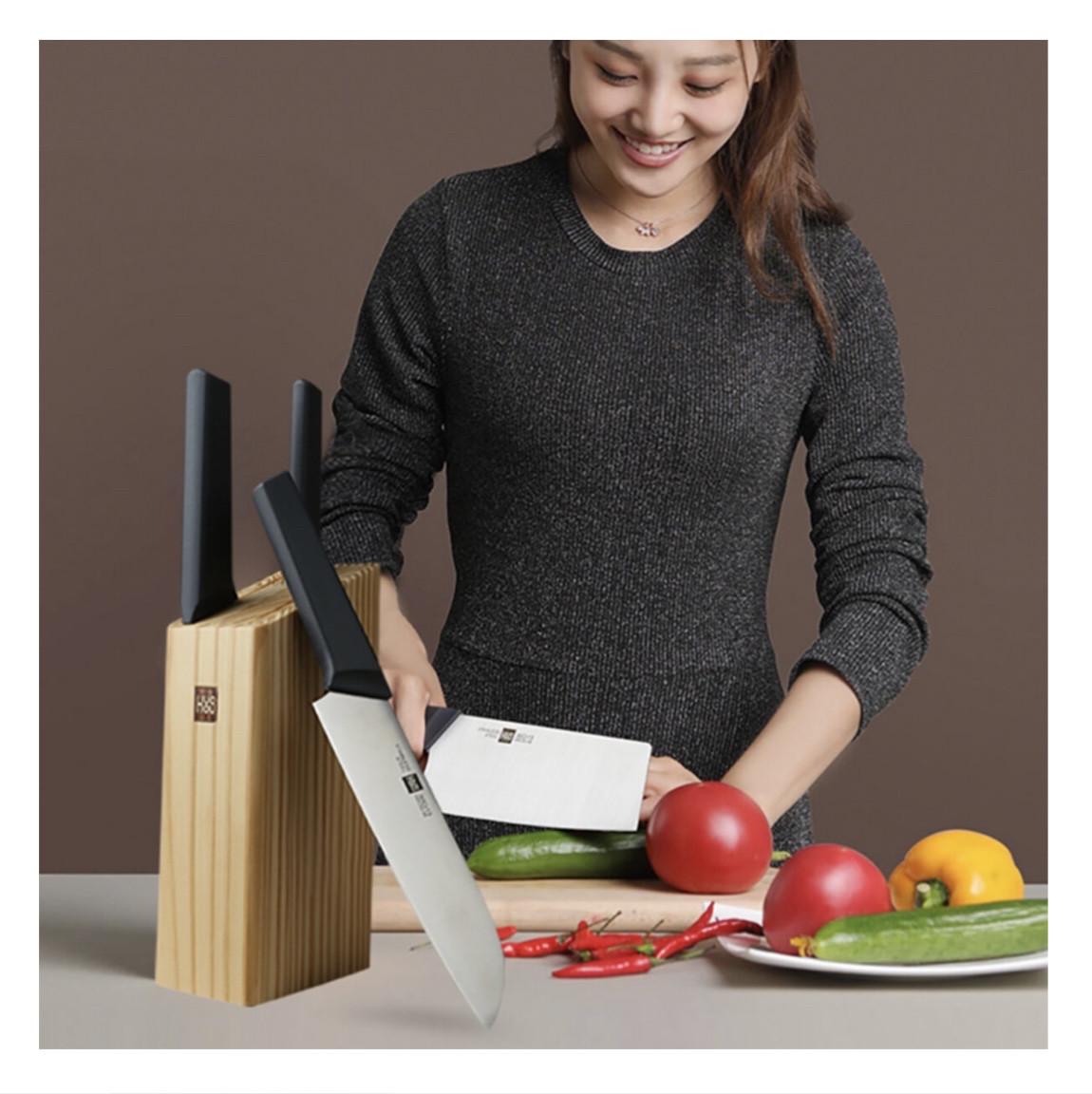 Набор кухонных ножей HuoHou 4 pcs - фото 3 Набор кухонных ножей HuoHou 4 pcs - фото 3