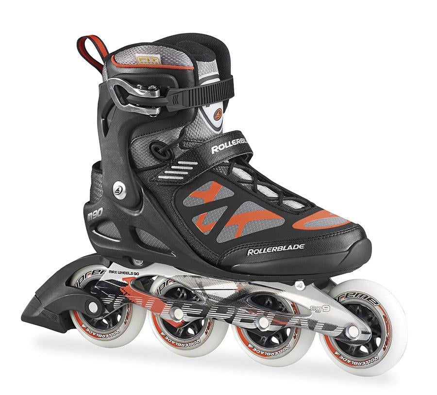 Роликові ковзани Rollerblade MACROBLADE 90 р. 44,5 Чорний/Червоний (U1611544236768.92 - 6)