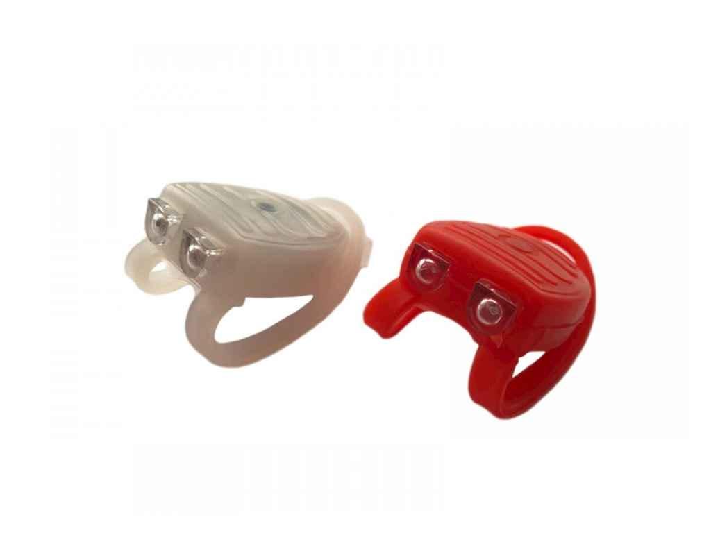 Фара и стоп KELB.BIKE силиконовая мигалка JY-267-L (859252)