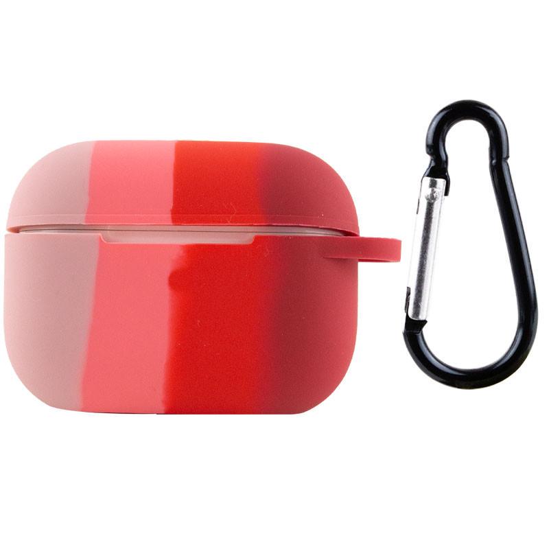 Футляр силіконовий Epik Colorfull для навушників AirPods Pro Рожевий/Червоний (00000049911_5)