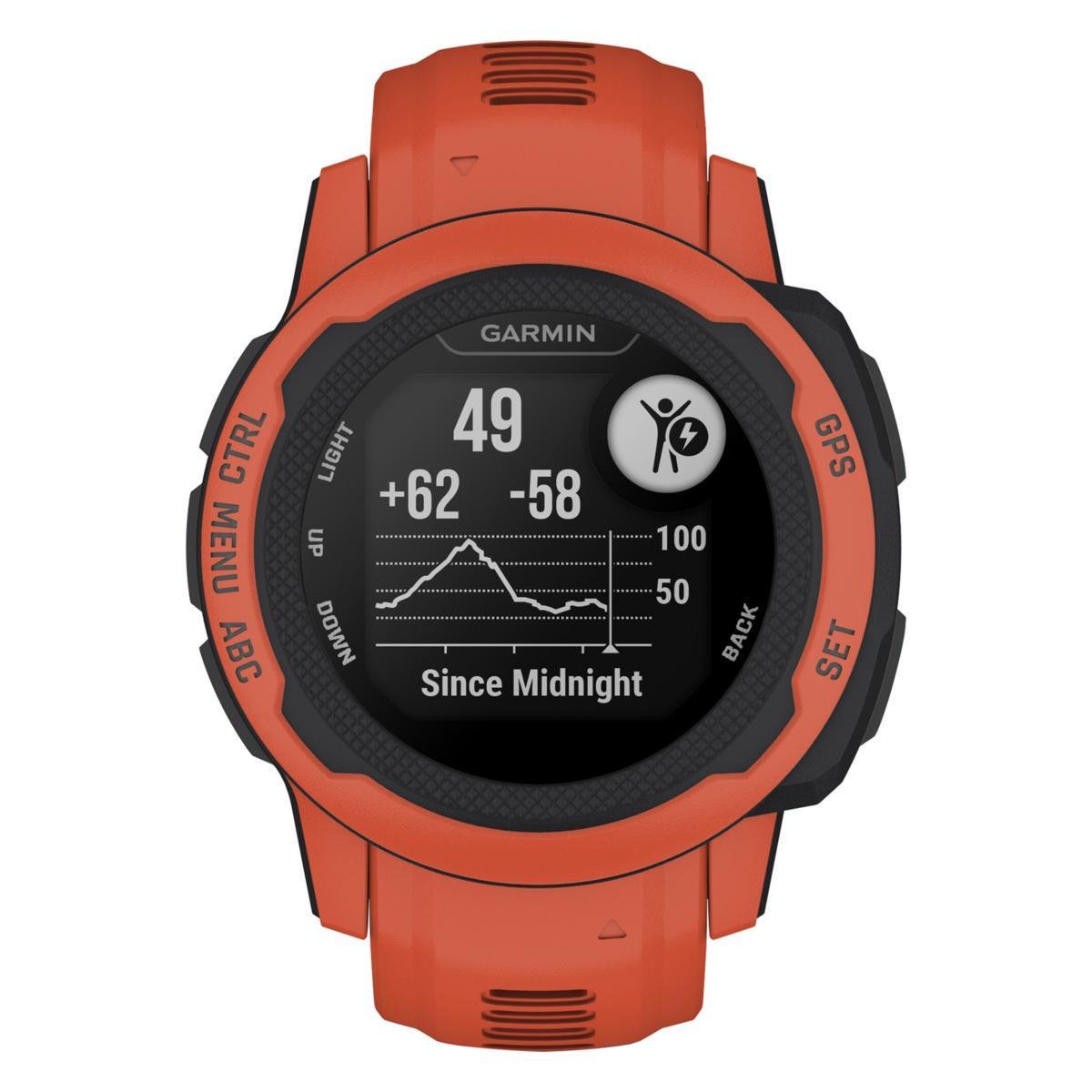 Смарт-часы Garmin Instinct 2S-Standard Edition Poppy (010-02563-16) - фото 7