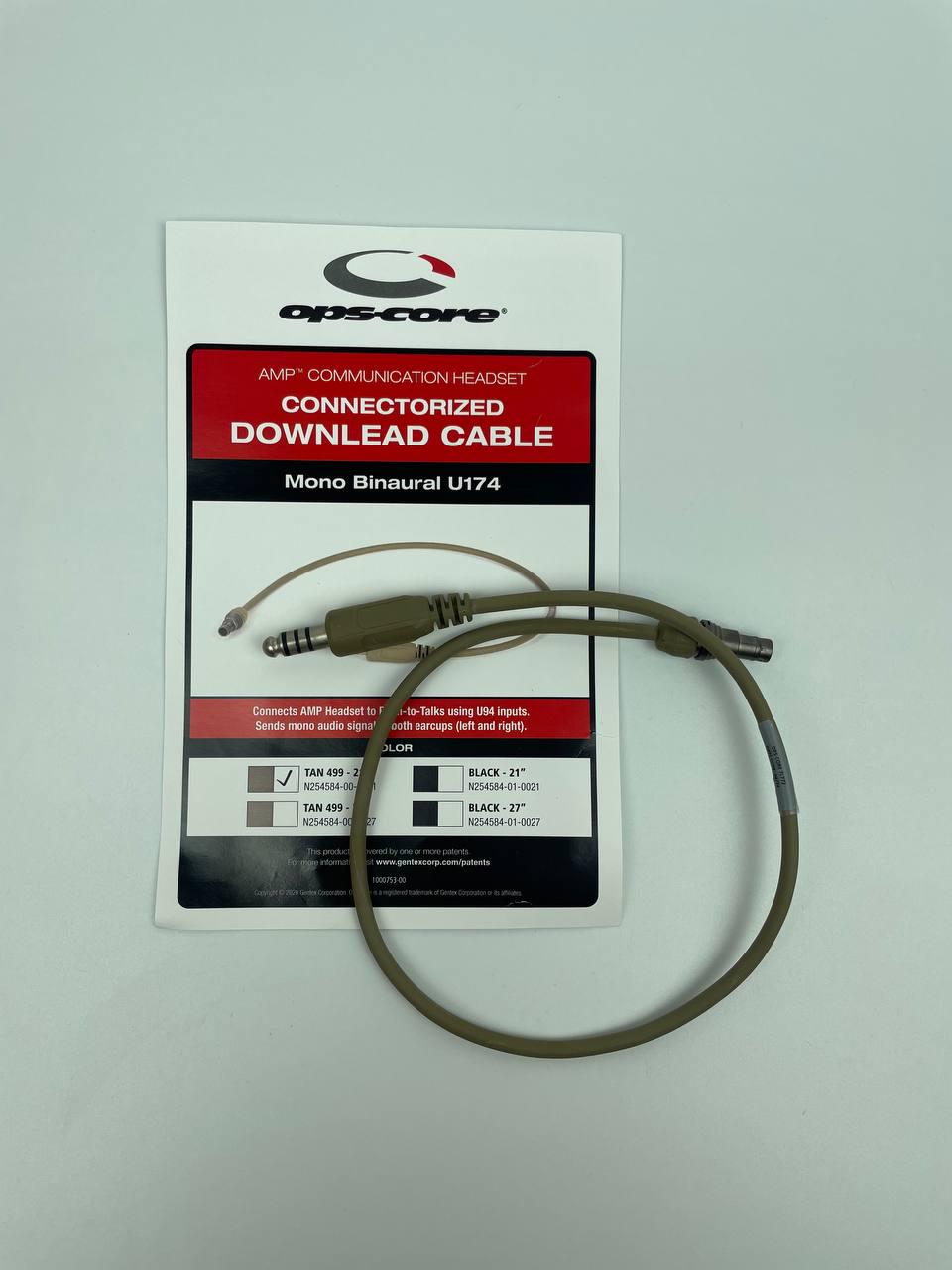 Кабель для наушников Ops-Core AMP U174 Coyote (42495)