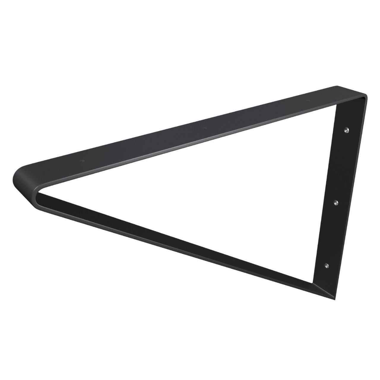 Кронштейн для полок мебельный Grid LOFT-6 400х300 мм Черный (2042495022/К0483)