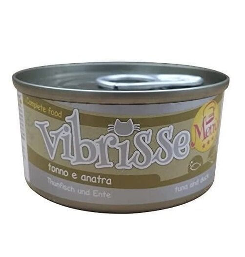 Блок консервированного корма Croci Vibrisse Menu для кошек с тунцем и уткой в соусе 24 шт. 70 г (1294498394)