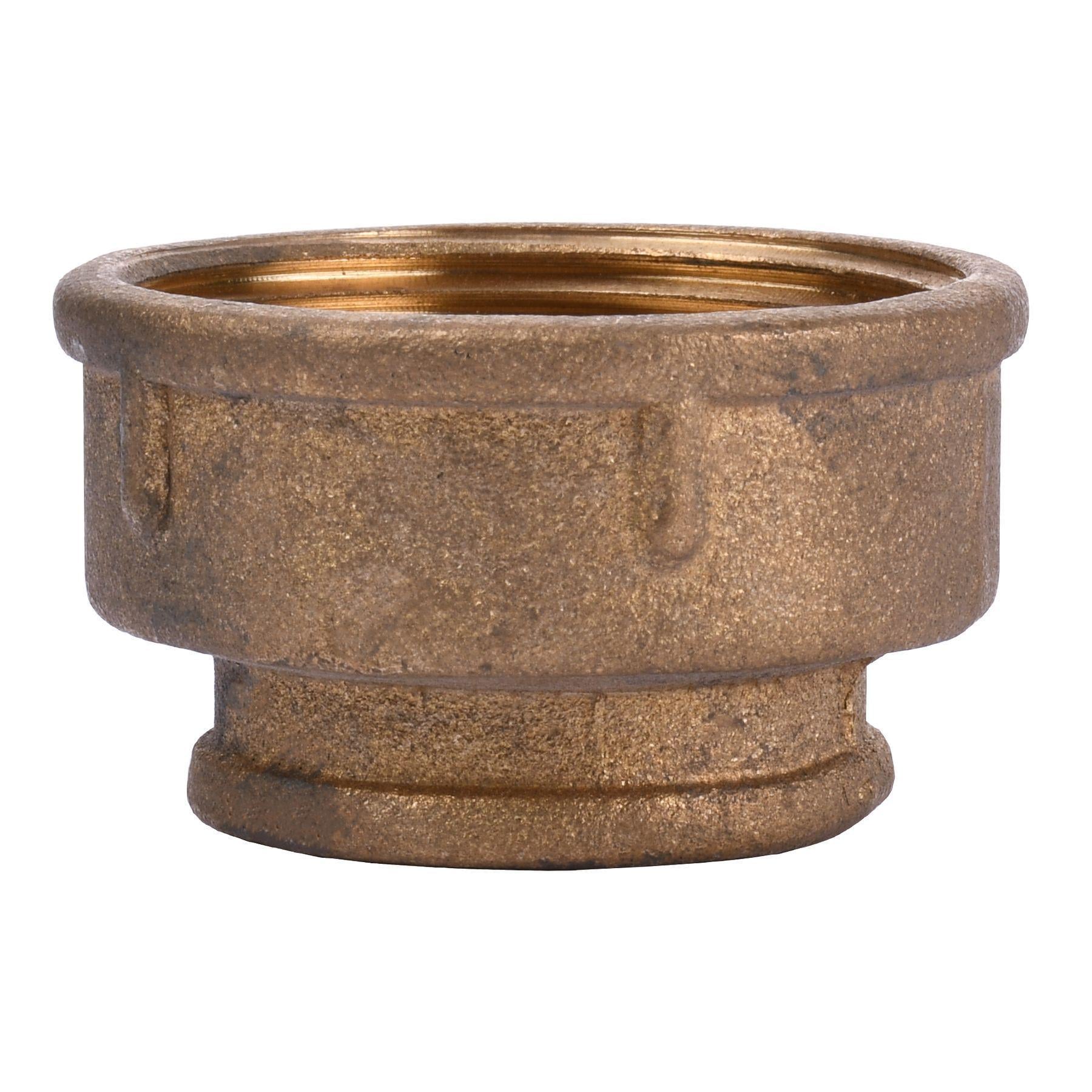 Муфта латунна 1 1/2″ х 1″ внутрішня-внутрішня 309Б (000012378)