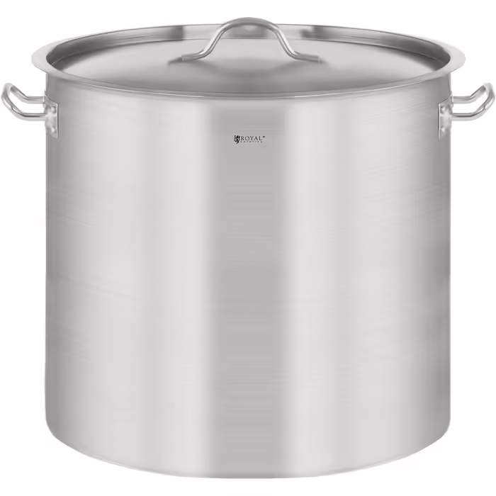 Кастрюля Royal Catering из нержавеющей стали с крышкой 30 см 20 л
