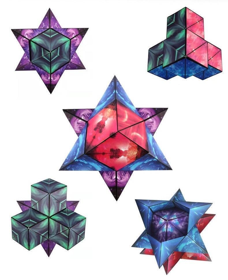 Головоломка Shape Shifting Box Magnetic Magic Cube (136513) - фото 6