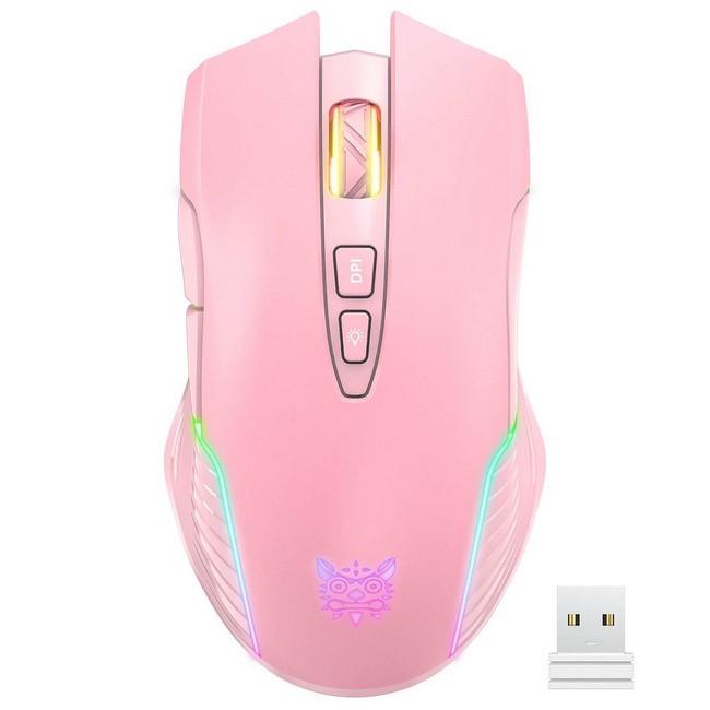 Комп'ютерна мишка Onikuma Gaming CW905 RGB Pink (020035) - фото 2