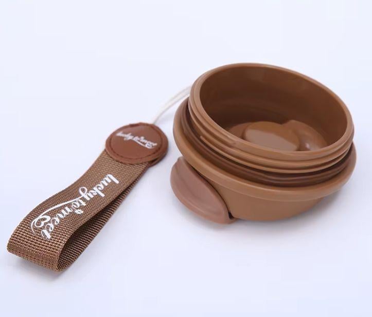 Термокухоль з інтелектуальним дисплеєм температури 420 мл Коричневий (2468360937) - фото 5