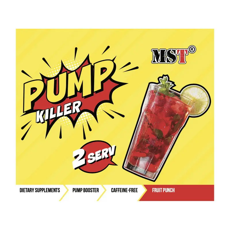 Комплекс предтренировочный MST Pump Killer 22 г Комплекс предтренировочный MST Pump Killer 22 г