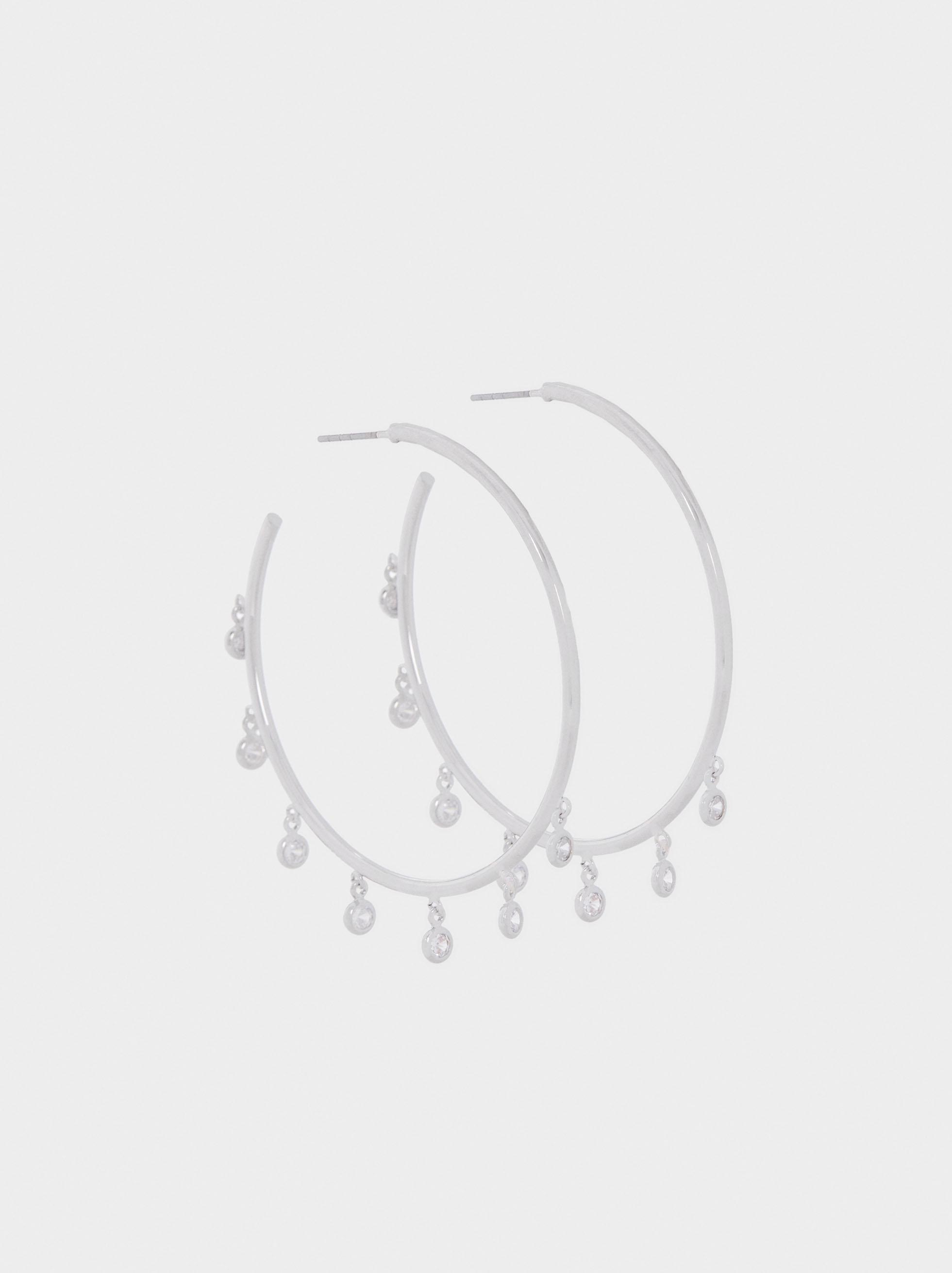 Женские серьги Parfois 188925 ONE Серебряный