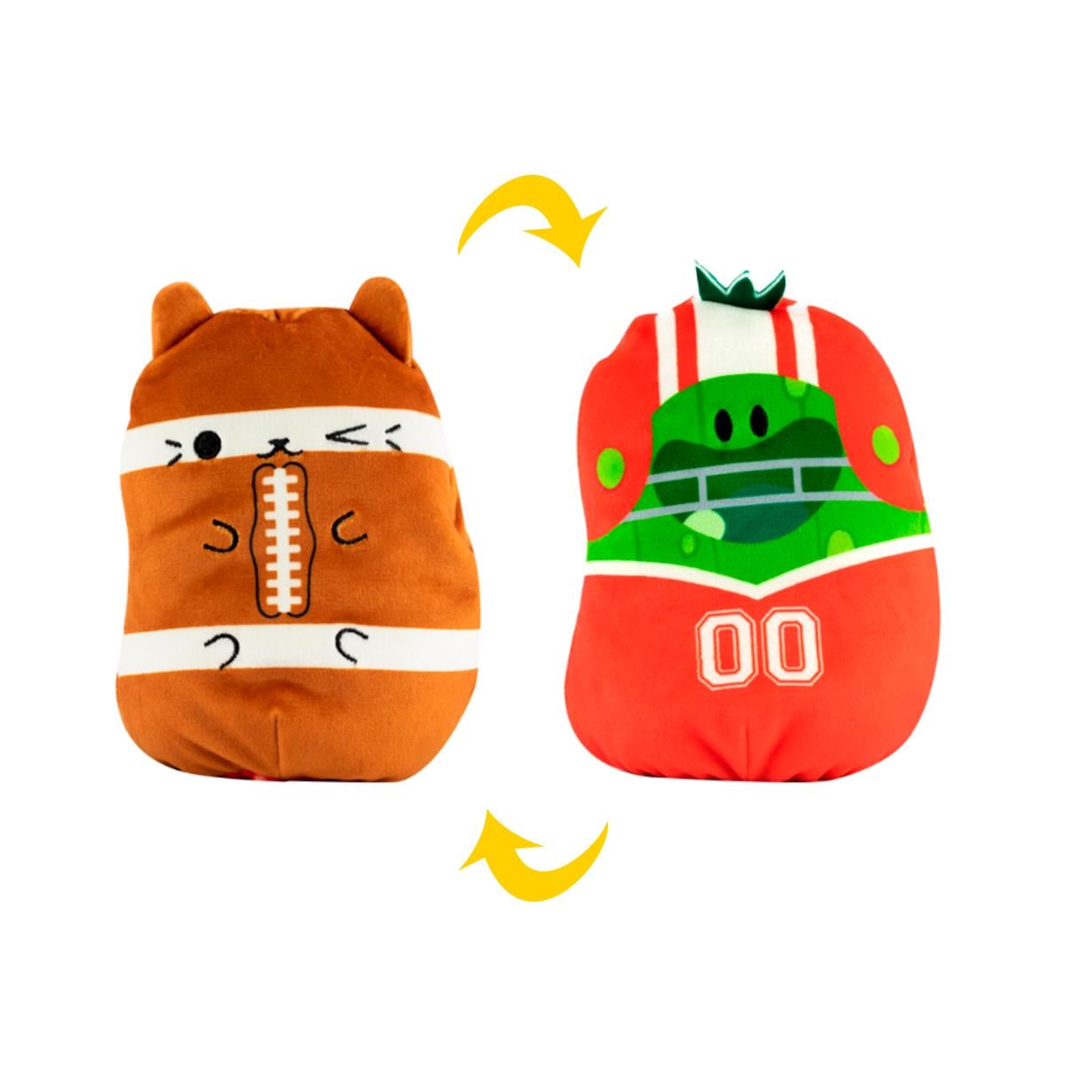 Мягкая игрушка Cats Vs Pickles Котик и огурец Спортсмены Cats Vs Pickles (CVP2200-3)