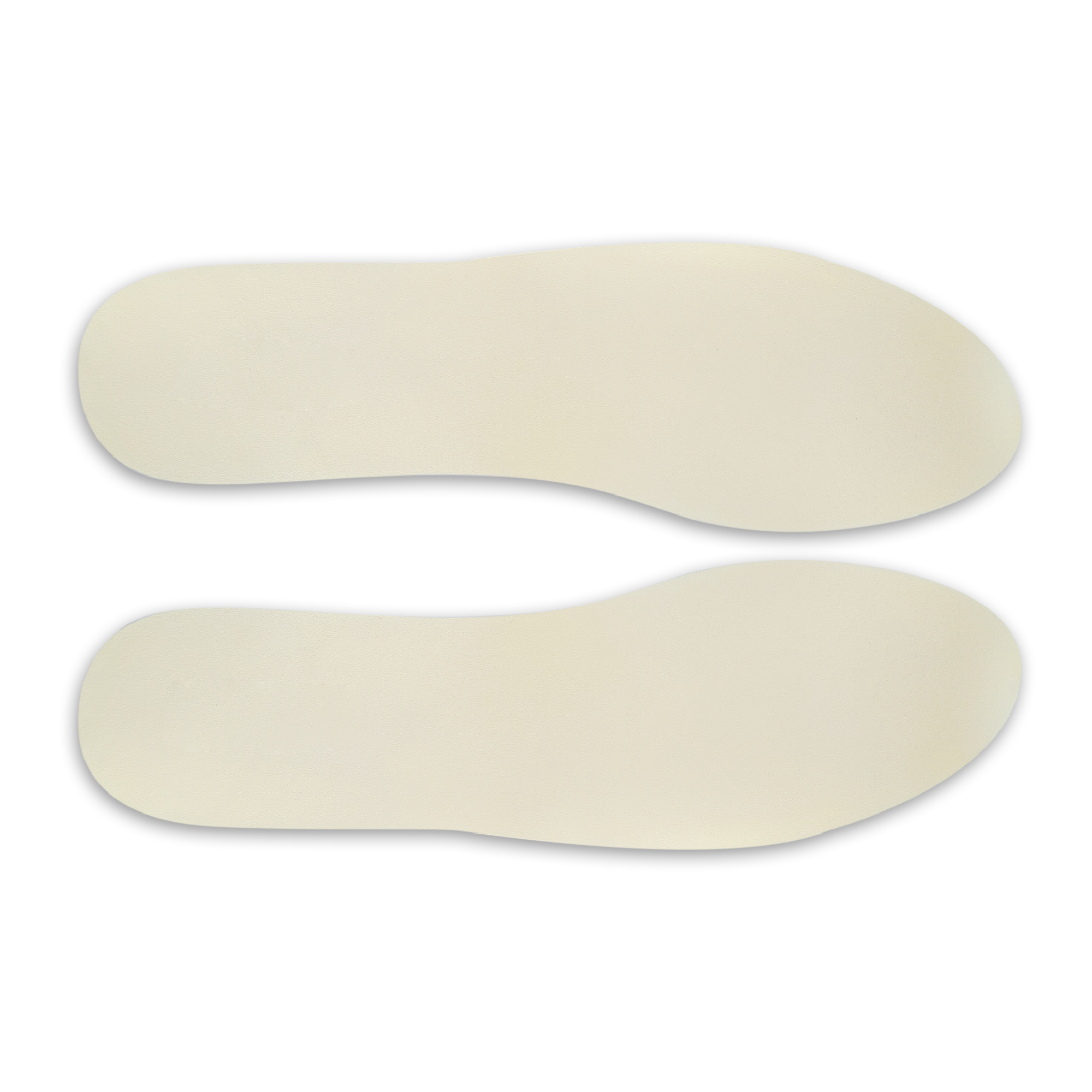 Устілки для взуття шкіряні преміум-класу з клейкою основою р. 39 25,5 см Молочний (E-03 №38)