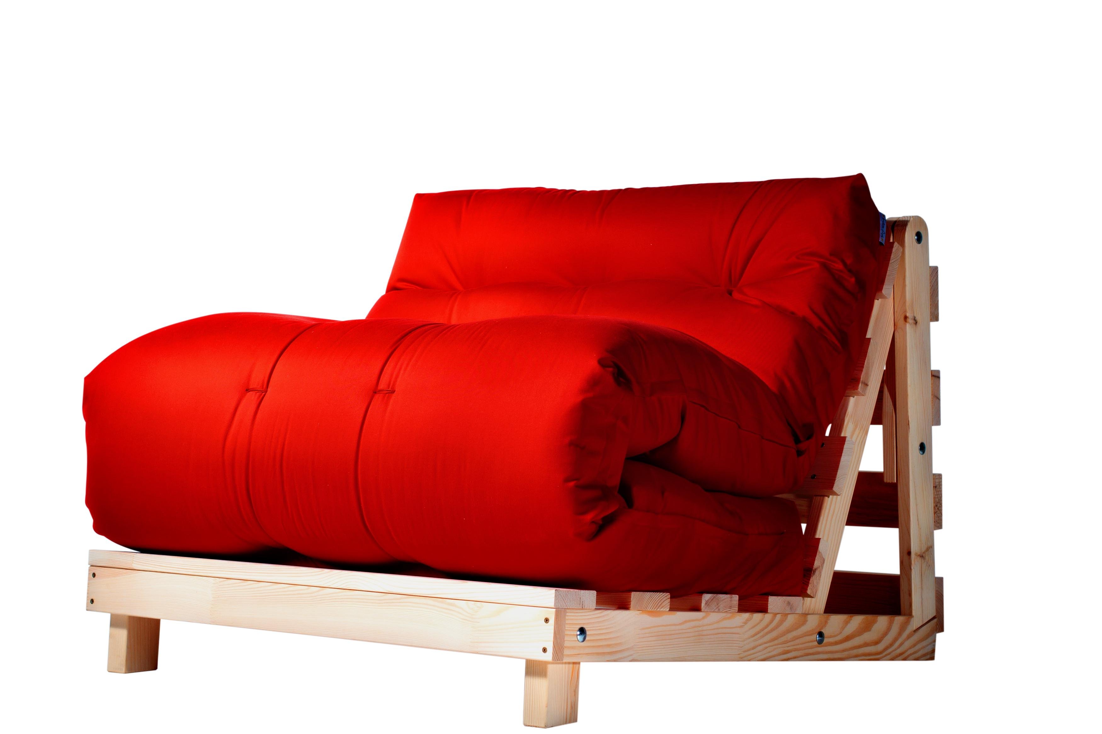 Кресло-футон Futon Chair раскладное 90х200 Красный