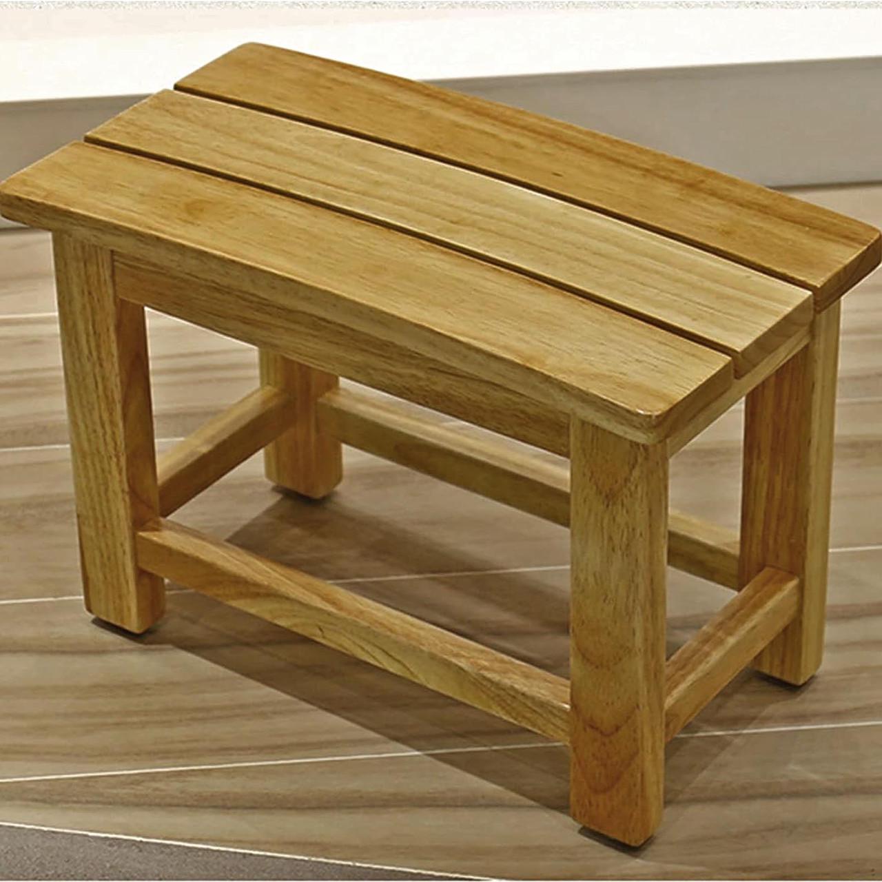 Табурет для ванной из дерева Кароси Сиена (ТВН-007105)