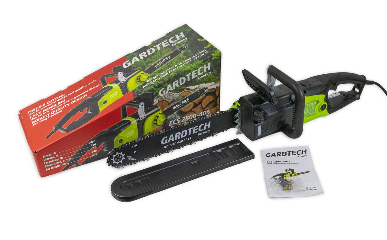 Пила ланцюгова електрична GARDTECH ECS 2800/405 (29435214) - фото 6 Пила ланцюгова електрична GARDTECH ECS 2800/405 (29435214) - фото 6