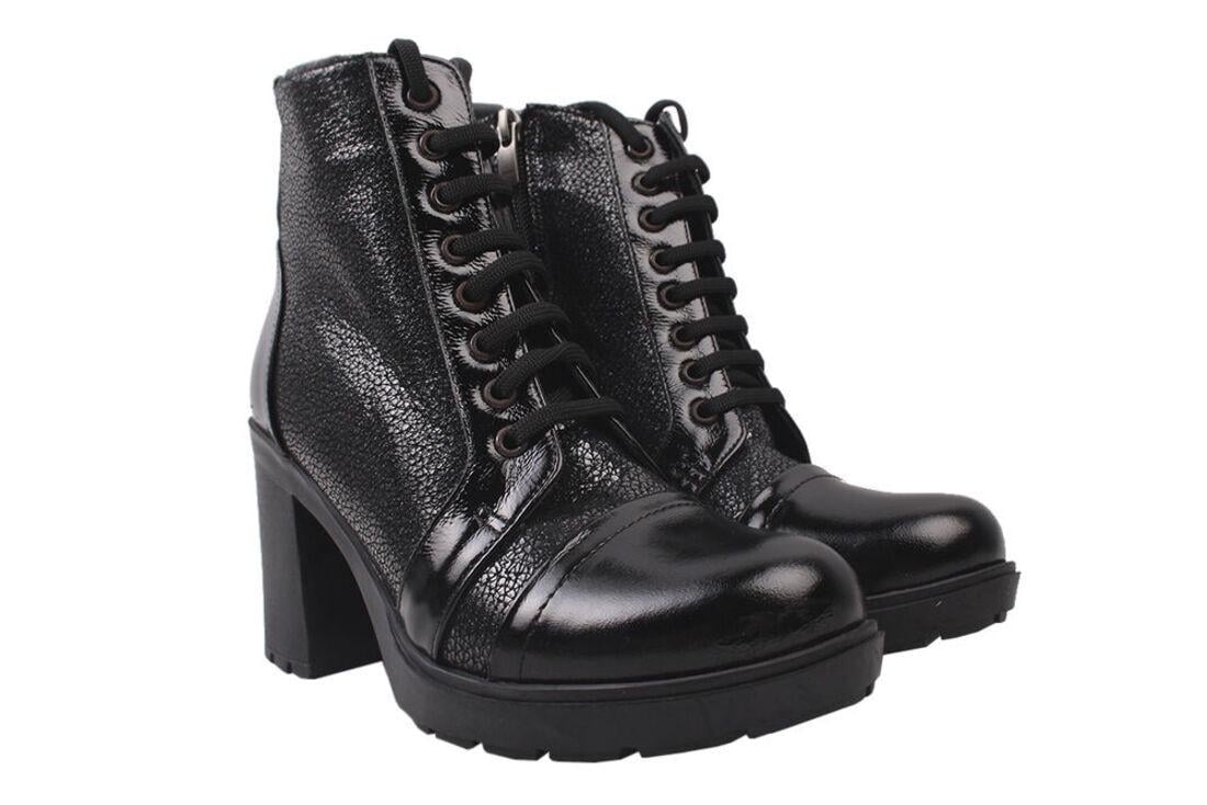 Ботильоны женские Trio Trend из кожи р. 40 Черный (29-9DH)