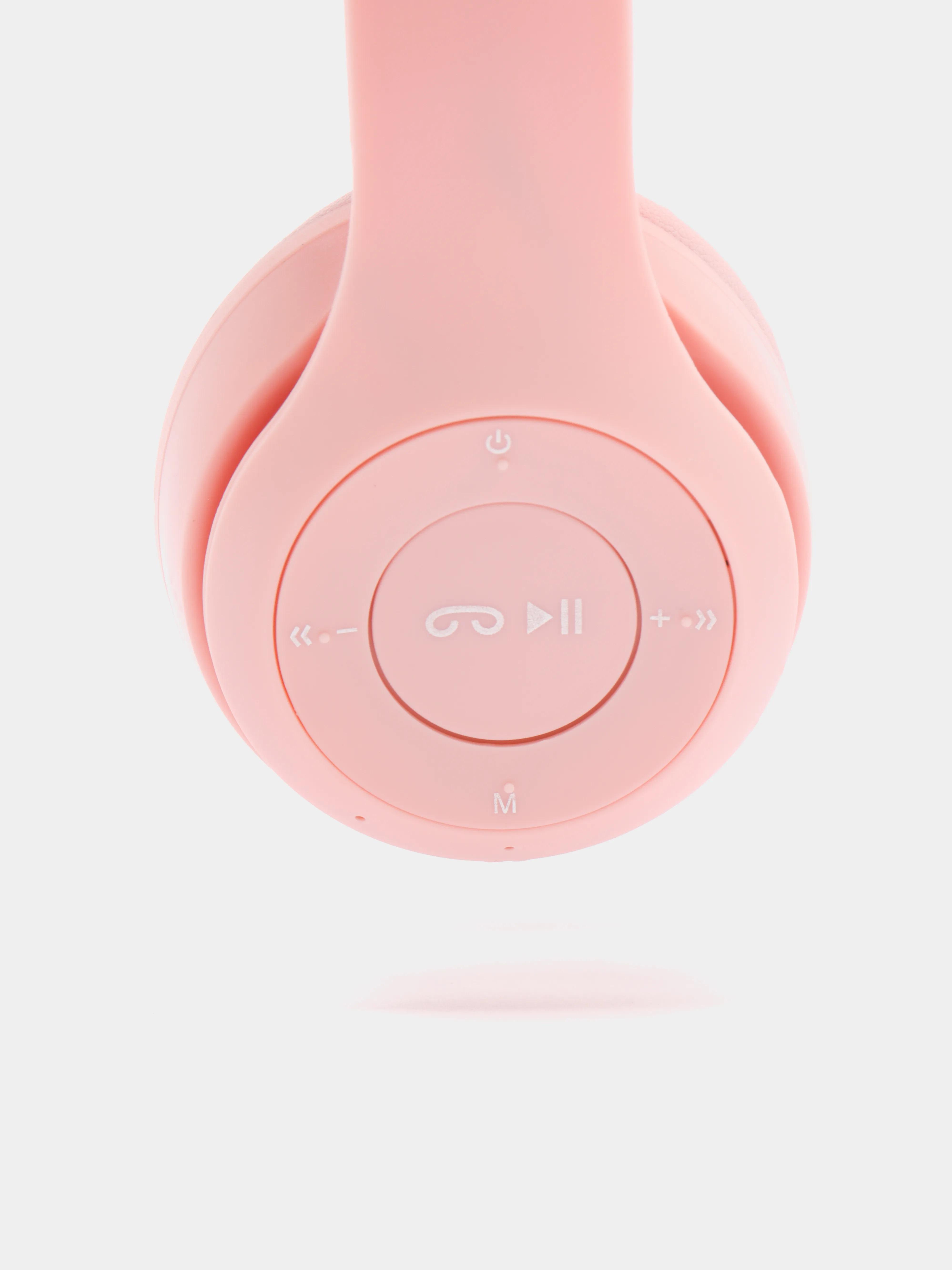 Наушники беспроводные Cat Ear P47M с кошачьими светящимися ушками Pink (P47M Pink) - фото 3