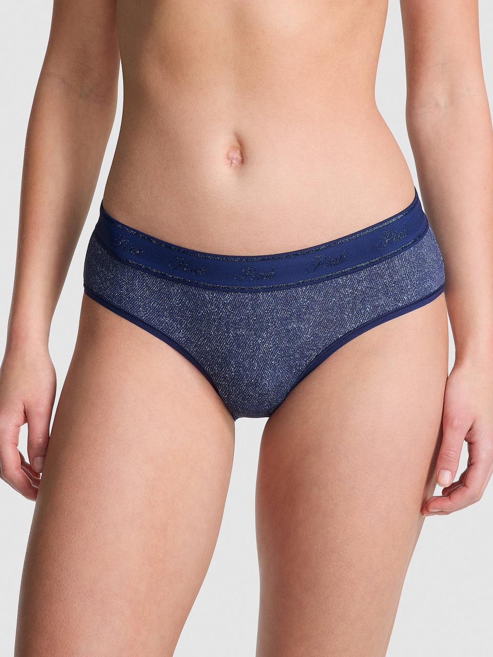 Трусики жіночі Victoria's Secret Cotton Hiphuger M Синій (2718391204)