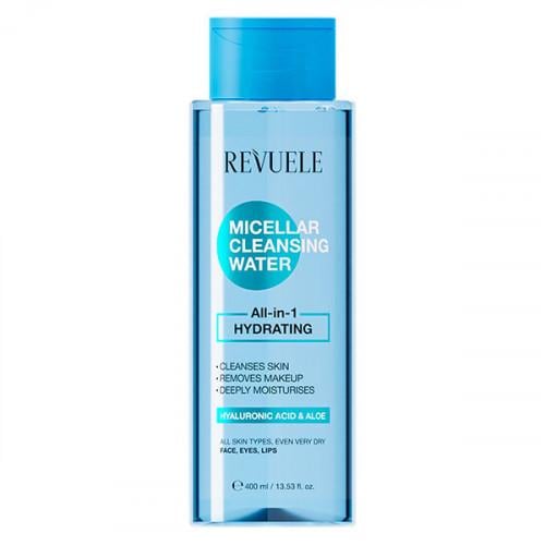 Мицеллярна вода зволожуюча Revuele Micellar Cleansing Water All-in-1 400 мл