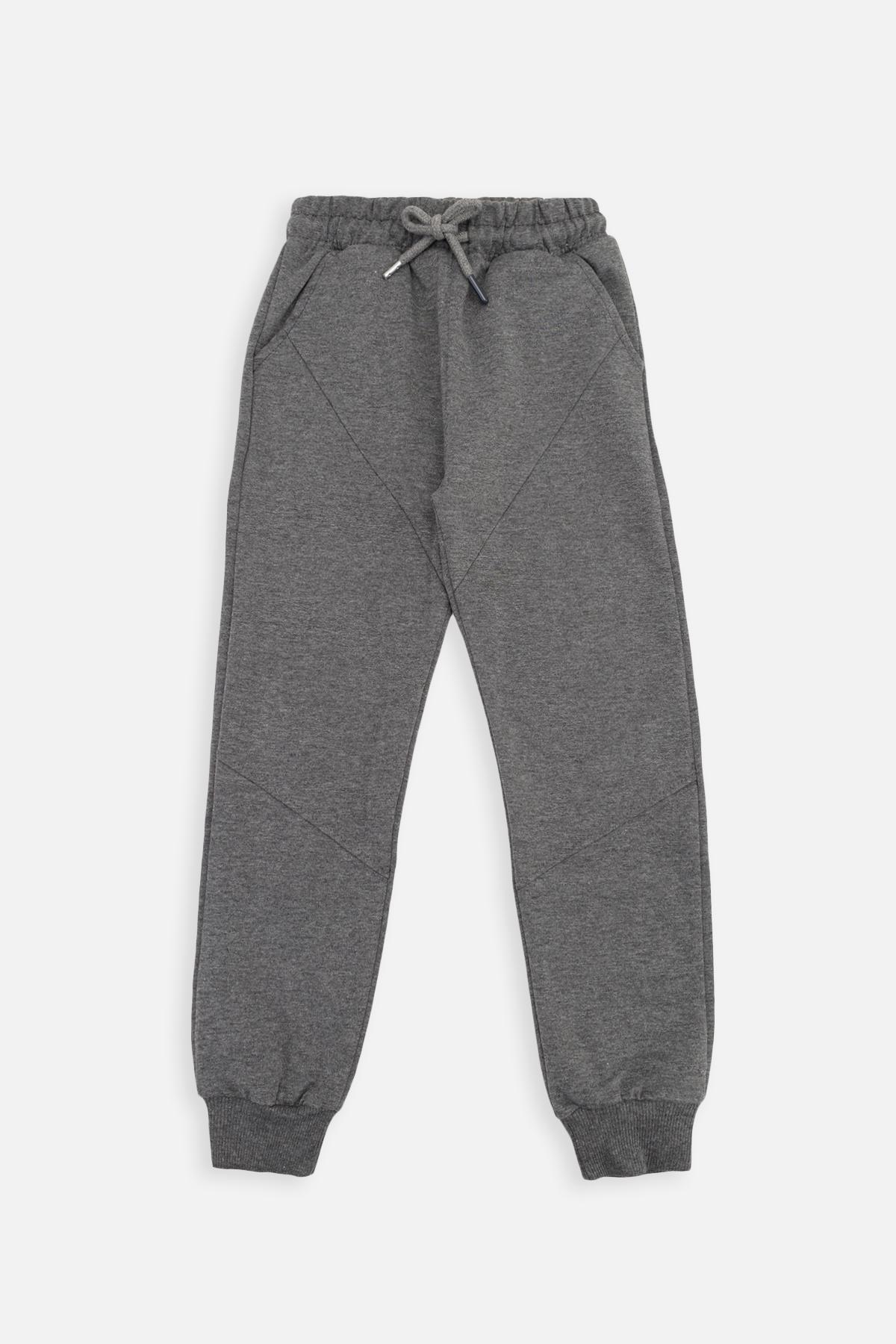 Штаны спортивные для мальчика 122 см Темно-серый (SKT001046080)