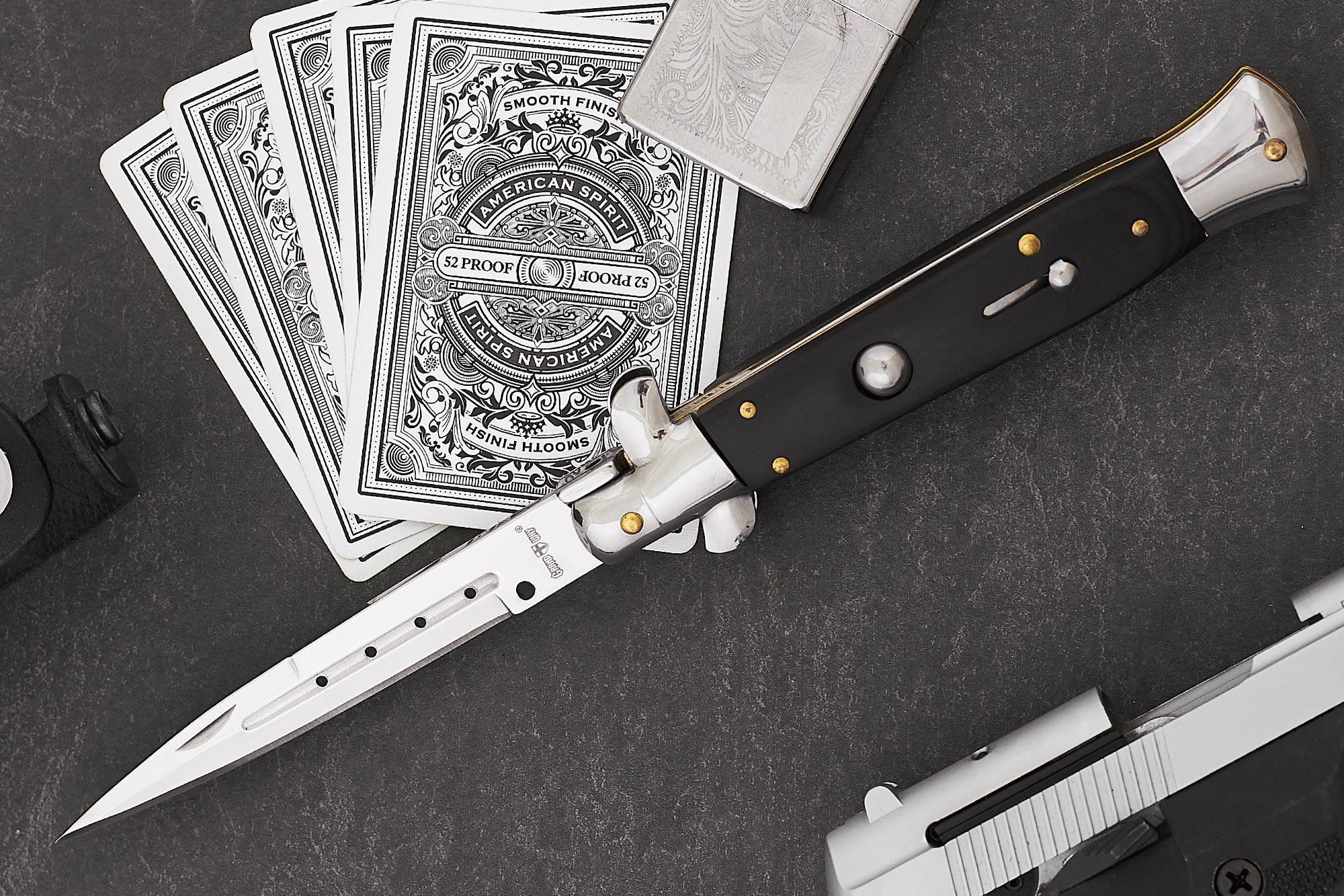 Ніж мисливський викидний Grand Way 170201-23 стилет - фото 1 Ніж мисливський викидний Grand Way 170201-23 стилет - фото 1