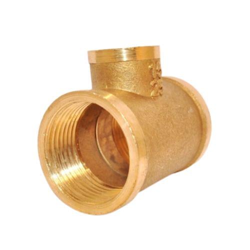 Тройник редукционный Lexline К.0206-В 1"х1/2"х1" ВВВ усиленный латунь