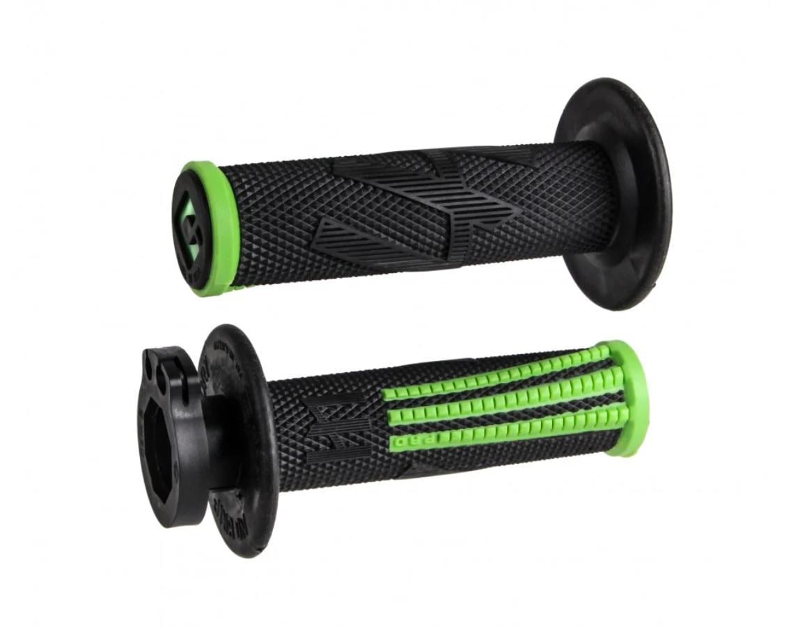 Грипсы мото Odi EMIG PRO MX V2 Lock-On Grip Black/Green