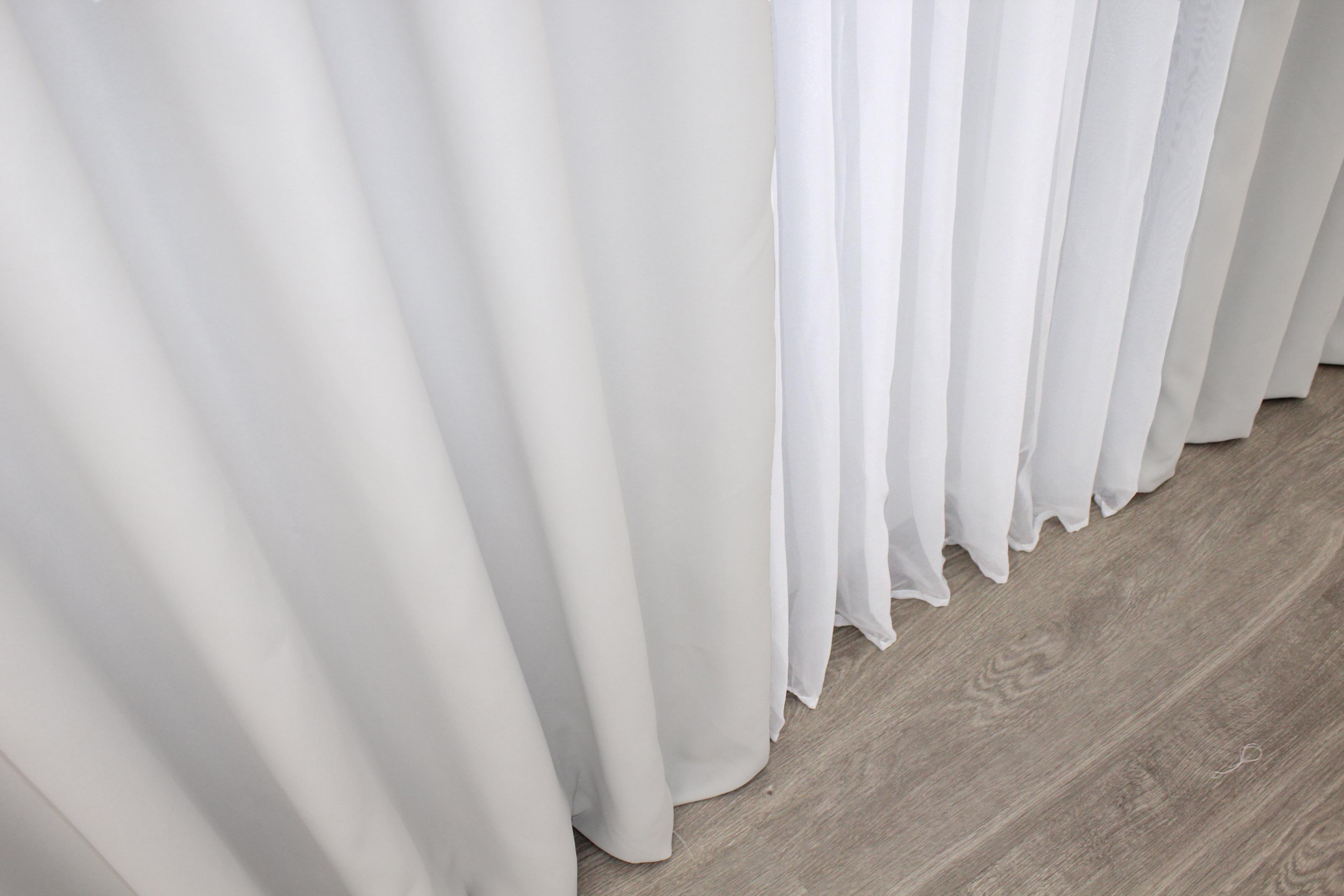 Комплект штор VR-Textil Fusion Dimout № 826ш 100х270 см 2 шт. Світло-сірий (31-273) - фото 7 Комплект штор VR-Textil Fusion Dimout № 826ш 100х270 см 2 шт. Світло-сірий (31-273) - фото 7