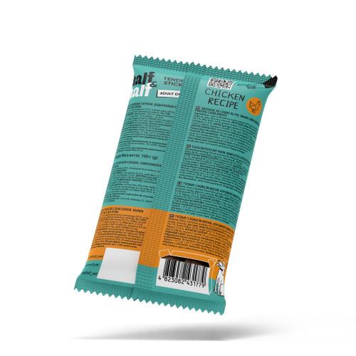 Ласощі для собак Half&Half у формі м'ясних паличок з куркою 100 г - фото 5 Ласощі для собак Half&Half у формі м'ясних паличок з куркою 100 г - фото 5