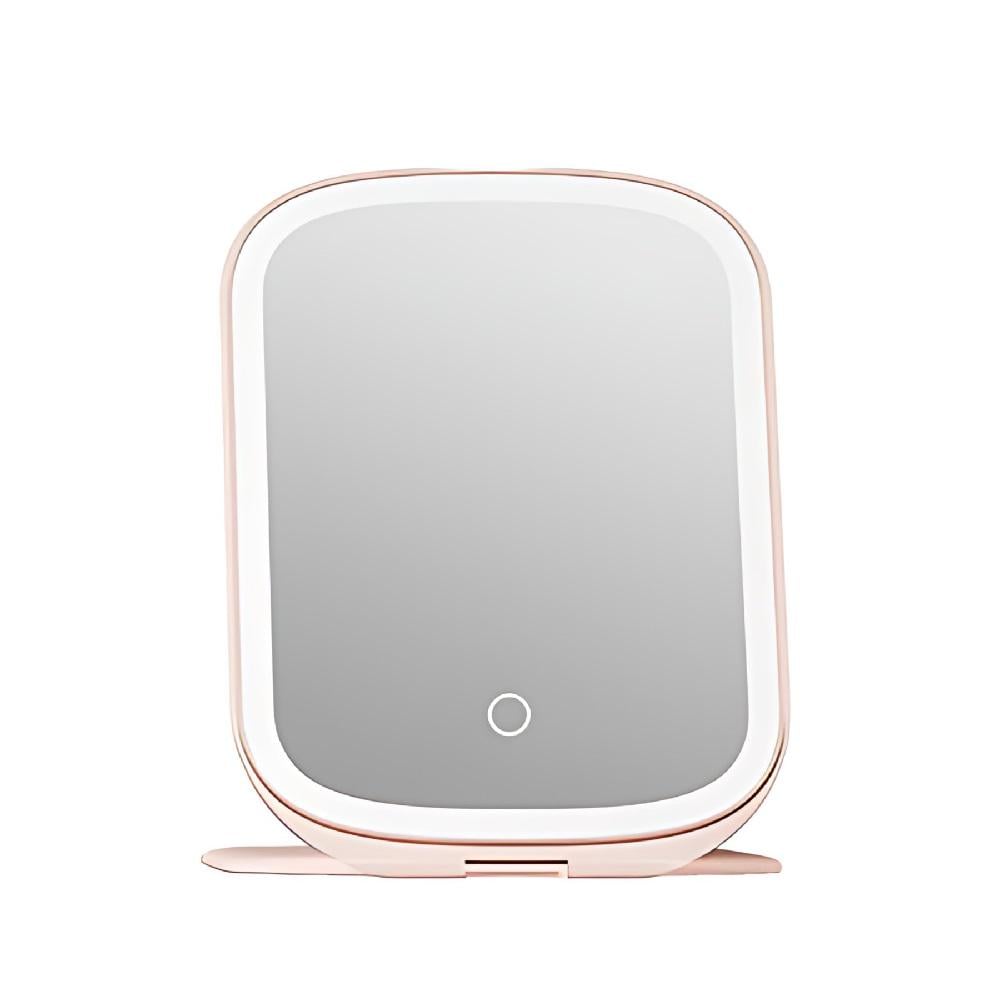 Дзеркало для макіяжу Xiaomi DOCO Cosmetic Mirror Portable with Lamp Flip version-Powder (FM002)