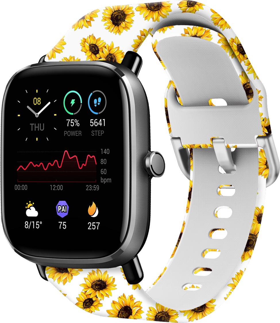 Ремешок Colorful для Amazfit GTS 2 mini Sunflower White (28556)