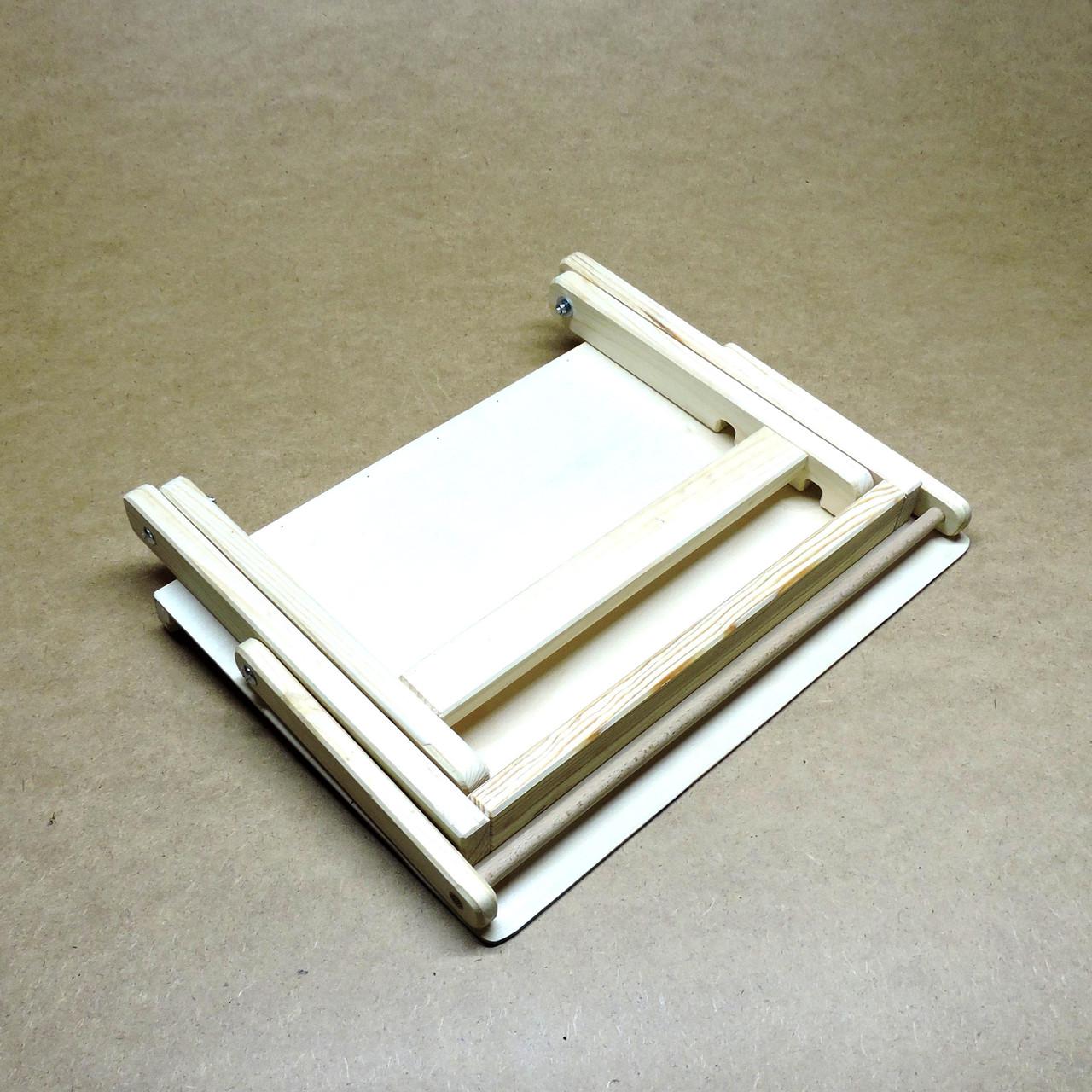 Мольберт из дерева Моне А3 настольный раскладной (МЛБ-000103) - фото 7 Мольберт из дерева Моне А3 настольный раскладной (МЛБ-000103) - фото 7