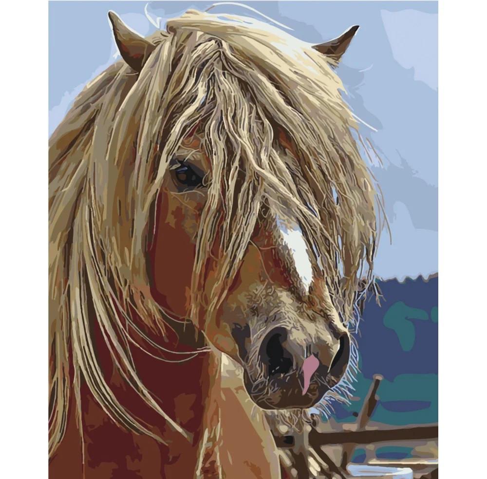 Картина по номерам Strateg Гриневая масть 40x50 см (SY6487)